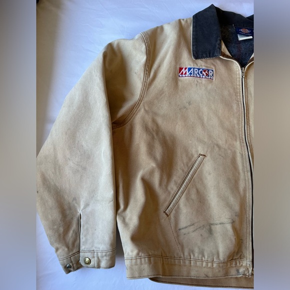 VTG Dickies Detroit Style Blanket Lined Duck Canvas Work Chore Jacket Mens XXL - Picture 5 of 10
